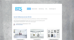 Desktop Screenshot of bts-bautrocknung.ch